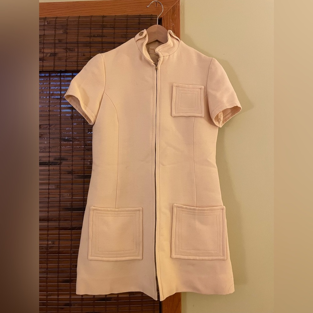 Vintage Nettie Milgrim Mod Mini Dress